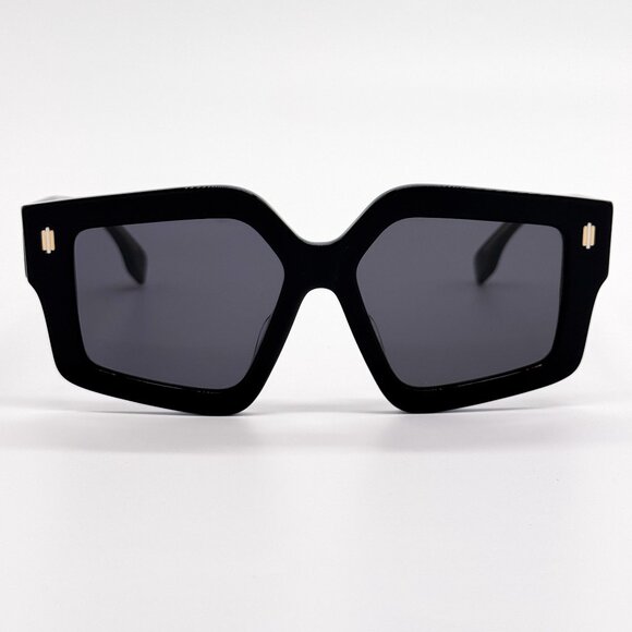 NEW FE40162F 01A GEOMETRIC WOMEN SUNGLASSES FENDI - Picture 1 of 12